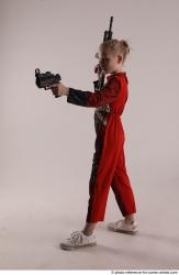 DENISA WITH TWO GUNS